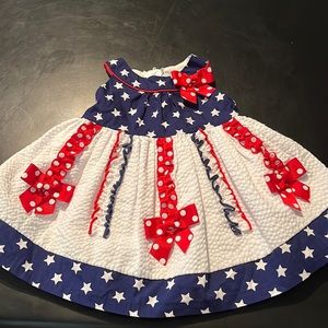Girls 3-6mo 4th of July dress